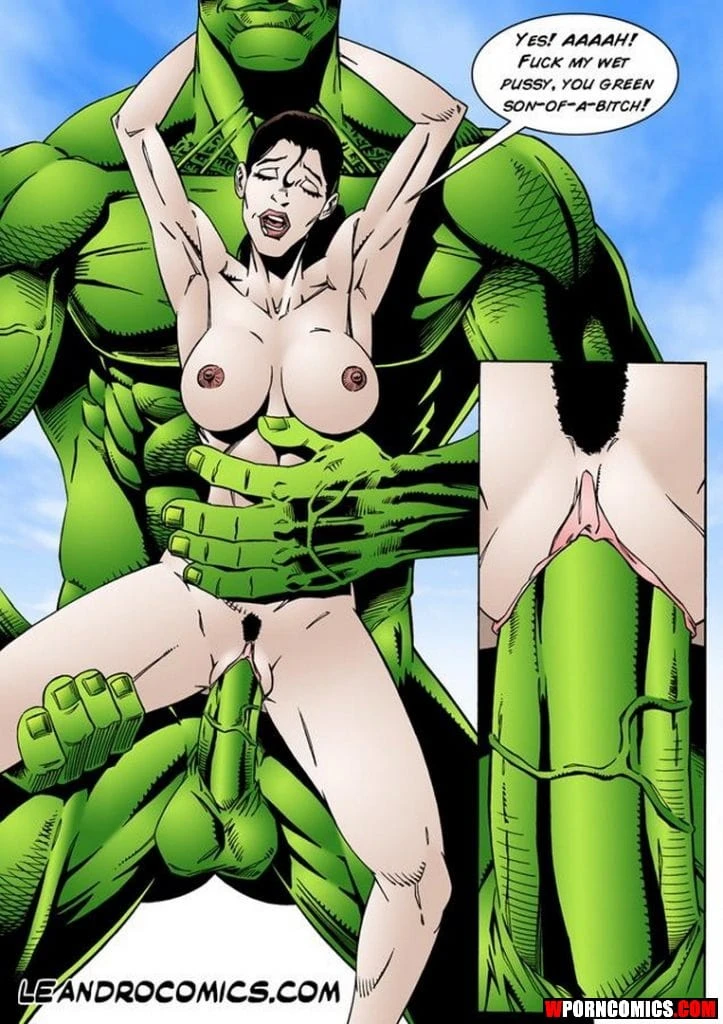 Porn Comic Wonder Woman Vs Incredibly Horny Hulk - 21#
