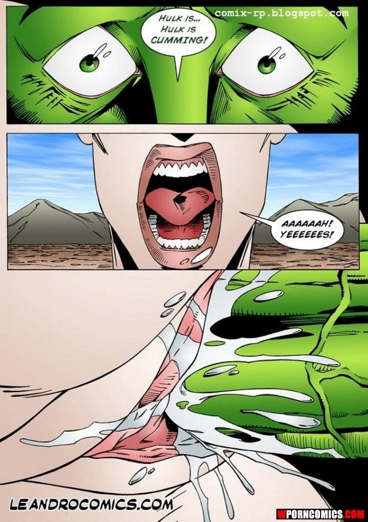 Porn Comic Wonder Woman Vs Incredibly Horny Hulk - 22#