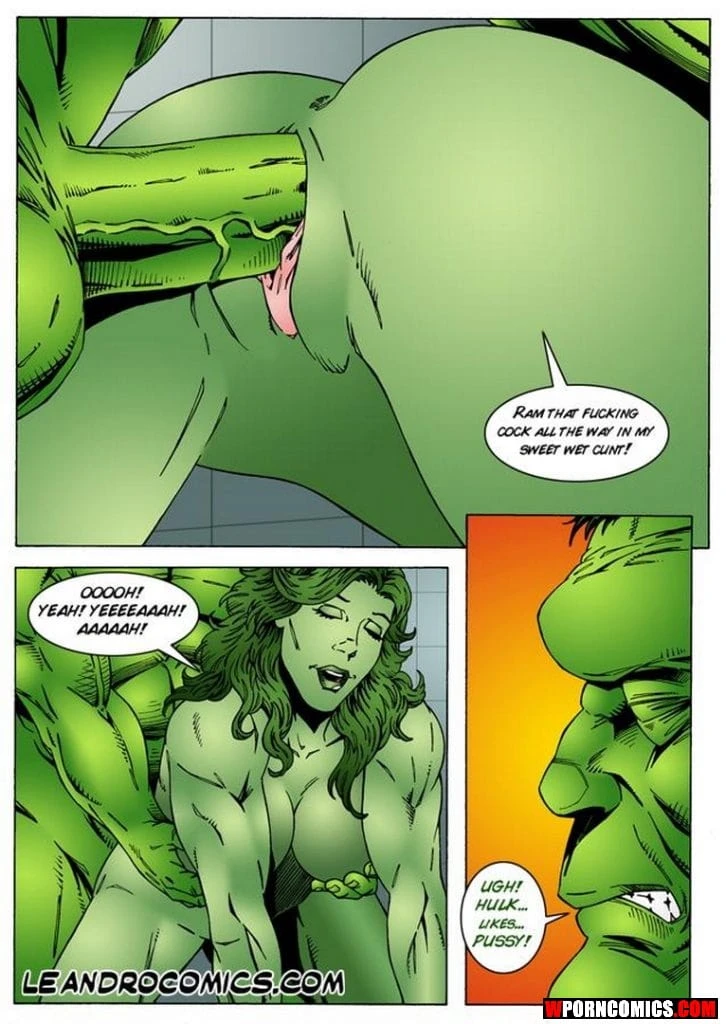 Porn Comic Wonder Woman Vs Incredibly Horny Hulk - 33#