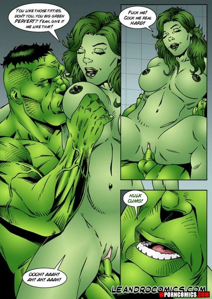 Porn Comic Wonder Woman Vs Incredibly Horny Hulk - 34#