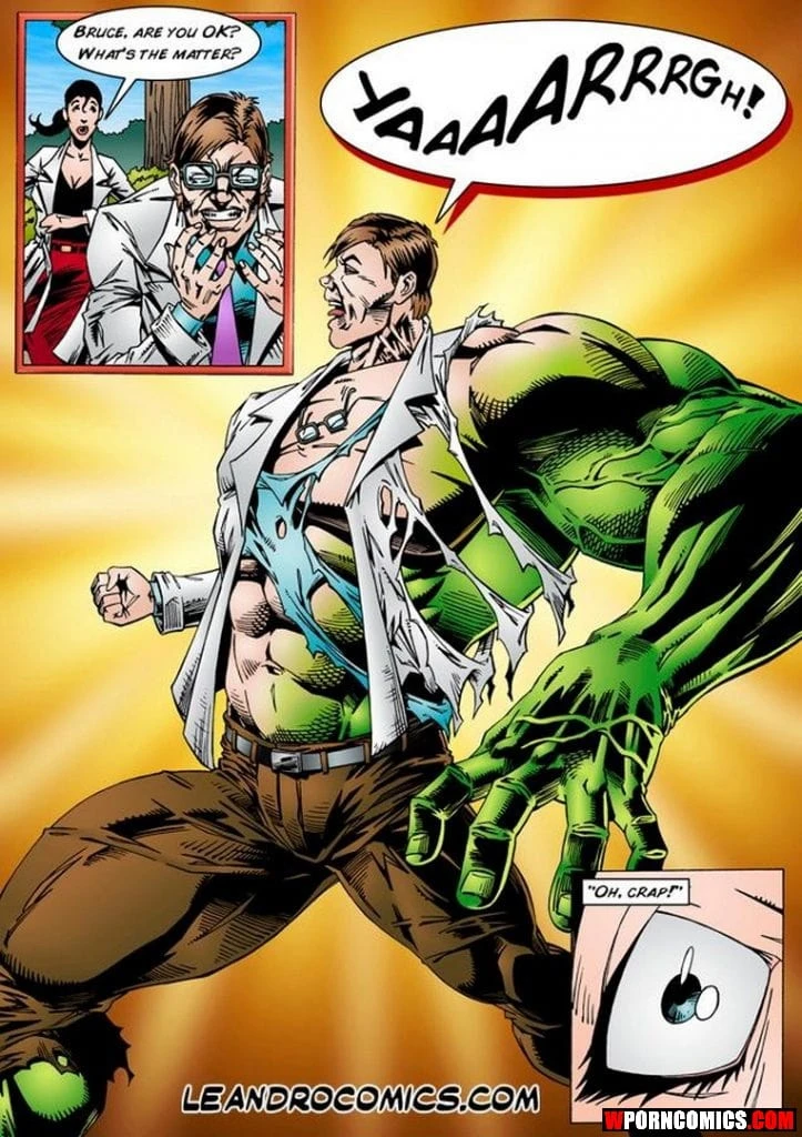 Porn Comic Wonder Woman Vs Incredibly Horny Hulk - 5#