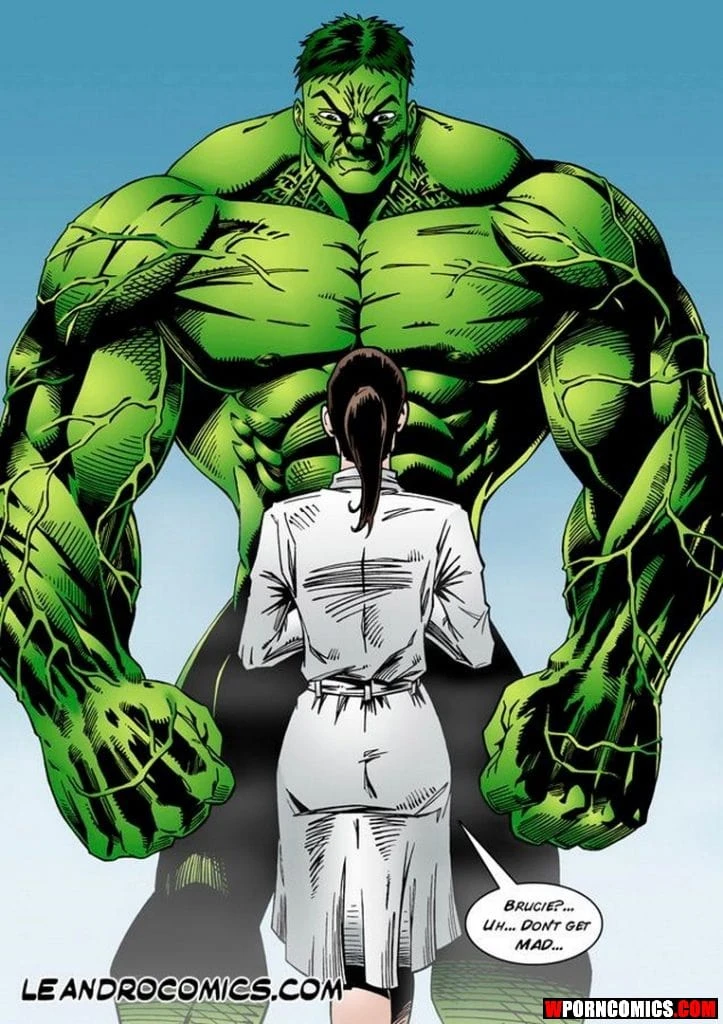 Porn Comic Wonder Woman Vs Incredibly Horny Hulk - 6#
