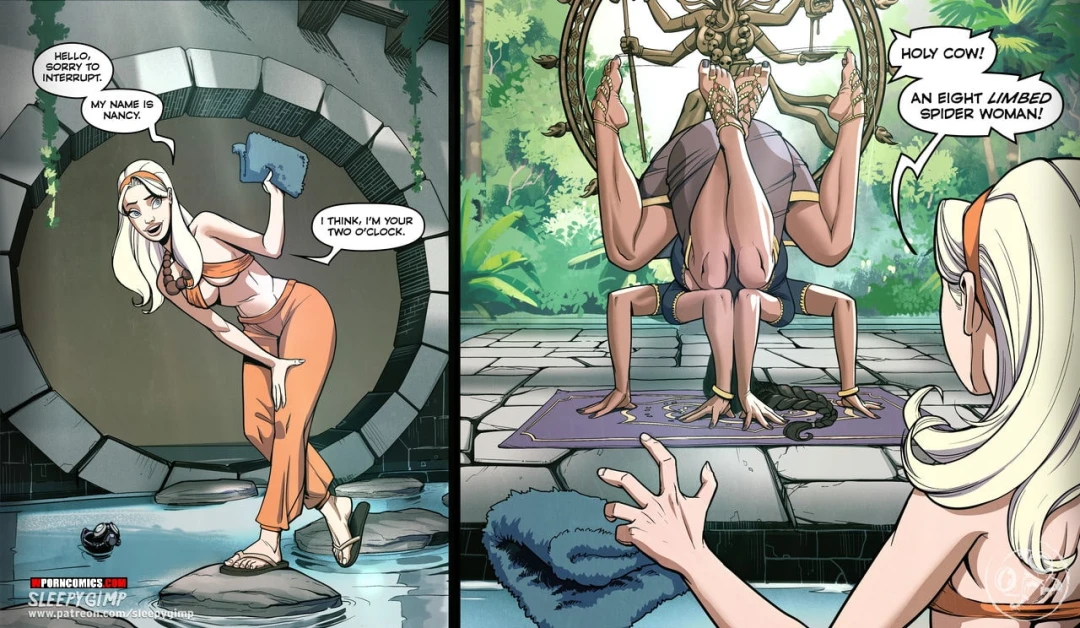 Porn Comic Yoga Hypnosis - 4#