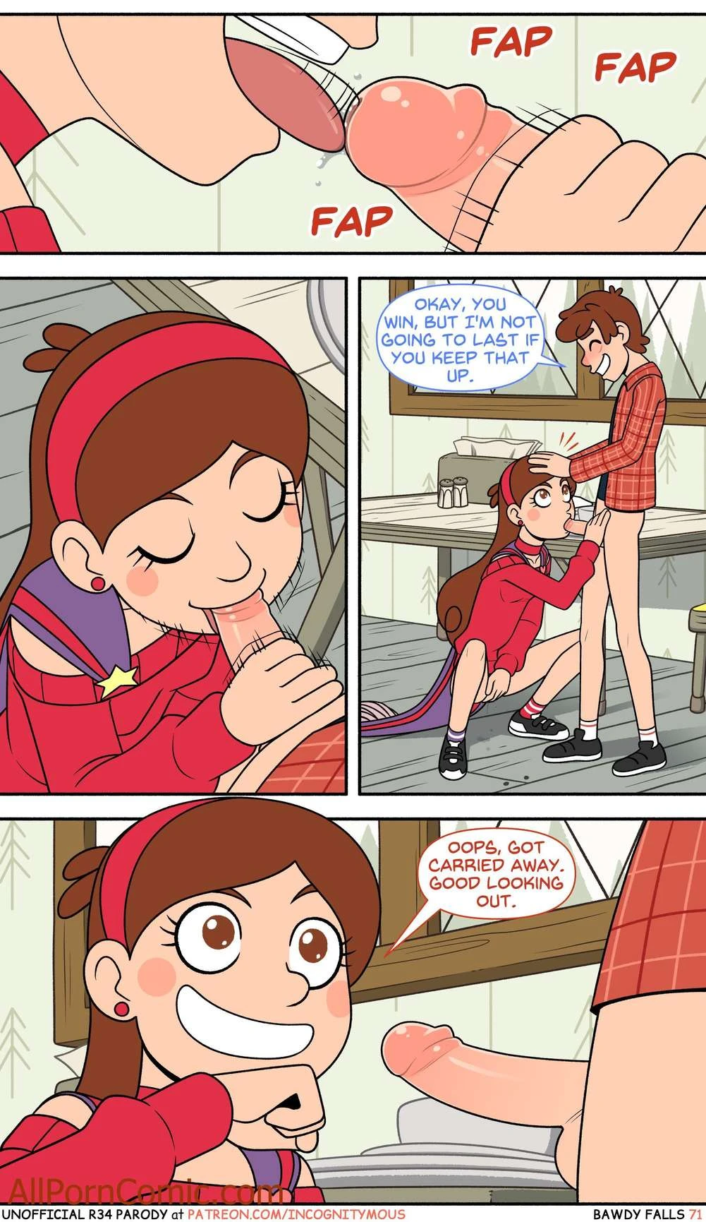 Porn Comic Bawdy Falls Part 2 Gravity Falls - 10#