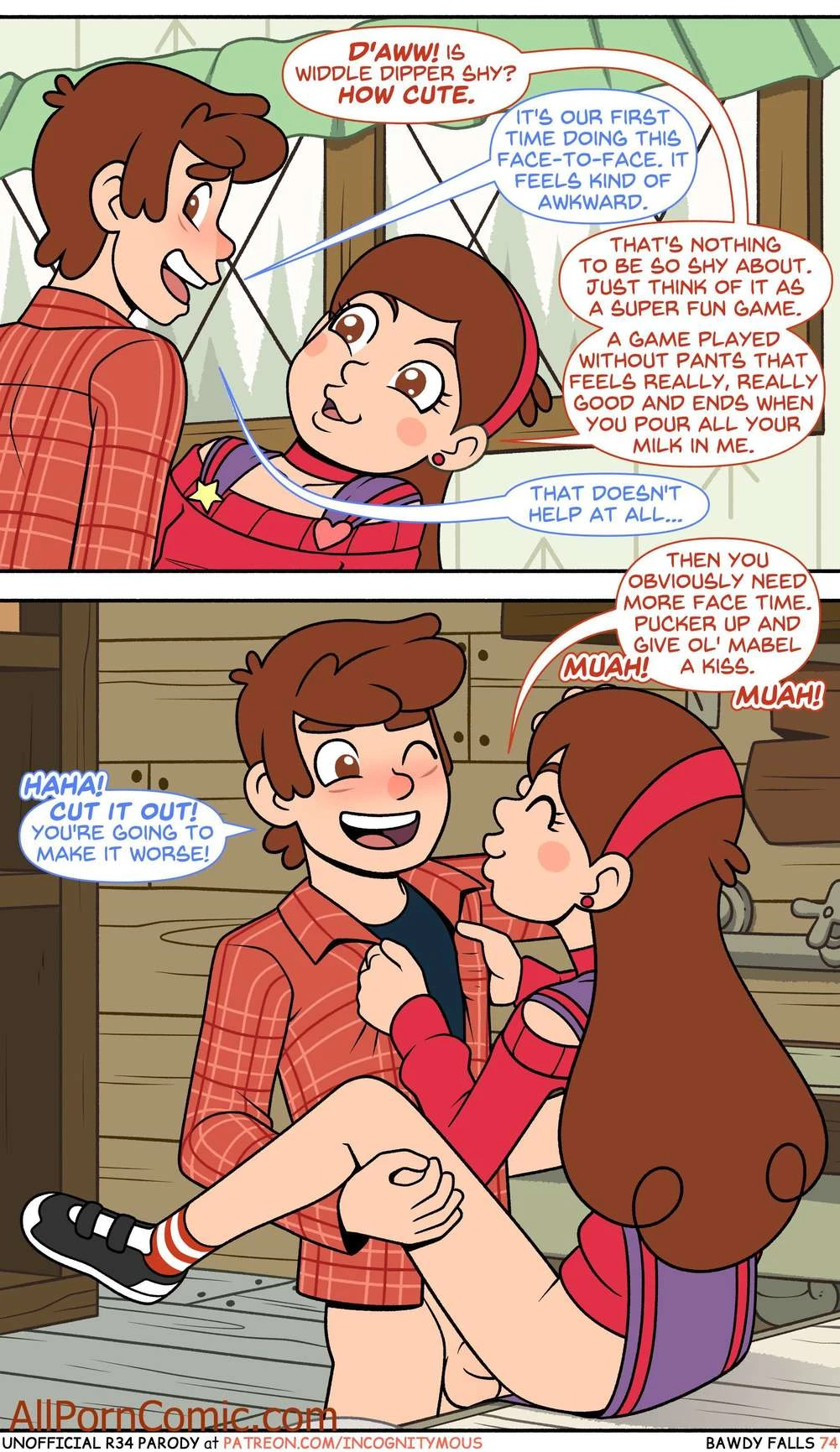 Porn Comic Bawdy Falls Part 2 Gravity Falls - 13#