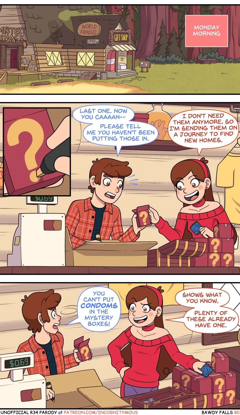 Porn Comic Bawdy Falls Part 2 Gravity Falls - 19#