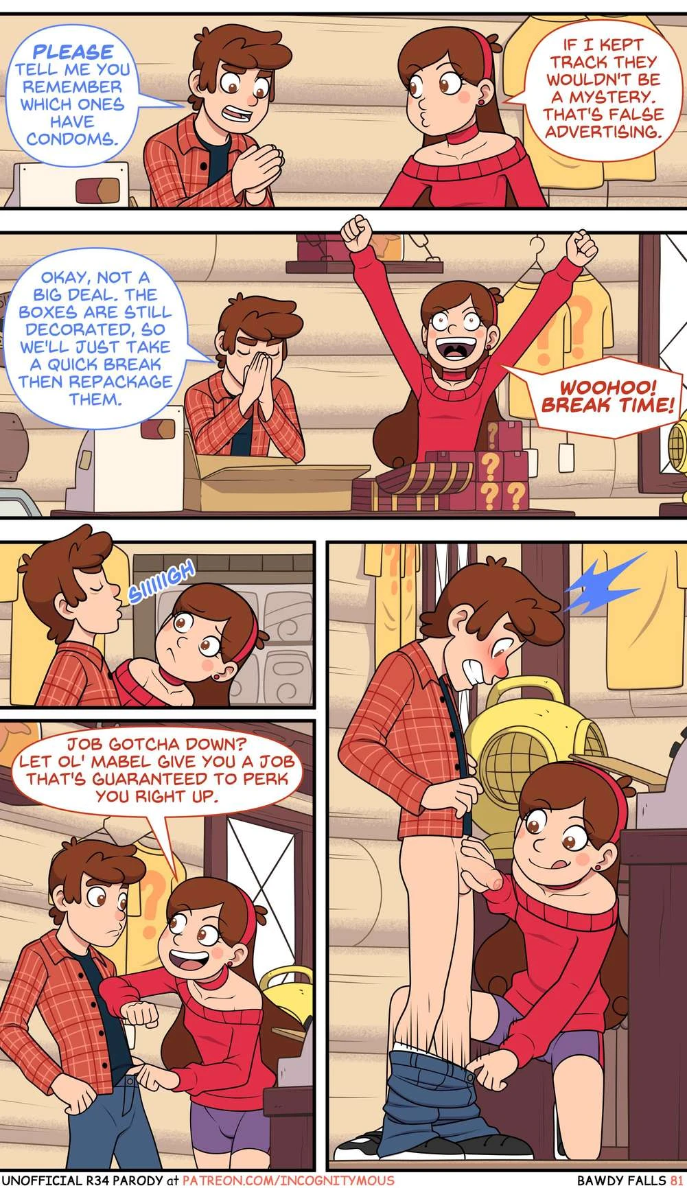 Porn Comic Bawdy Falls Part 2 Gravity Falls - 20#