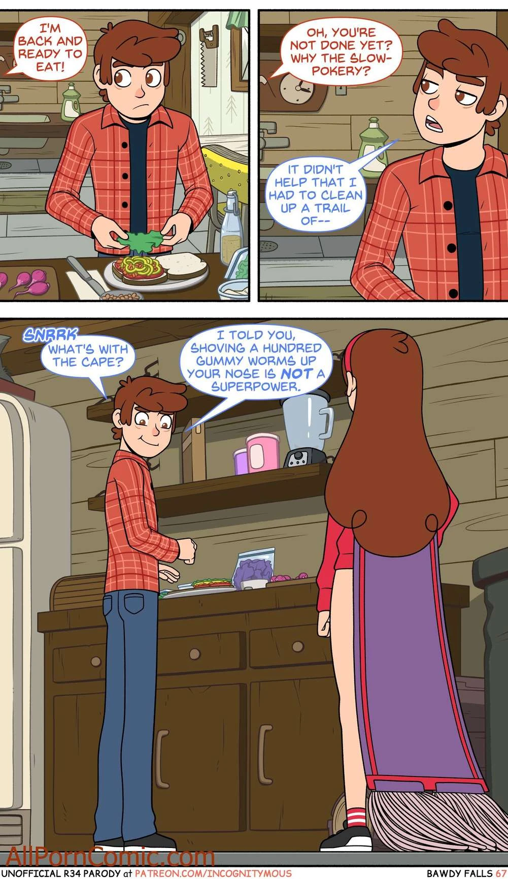 Porn Comic Bawdy Falls Part 2 Gravity Falls - 6#