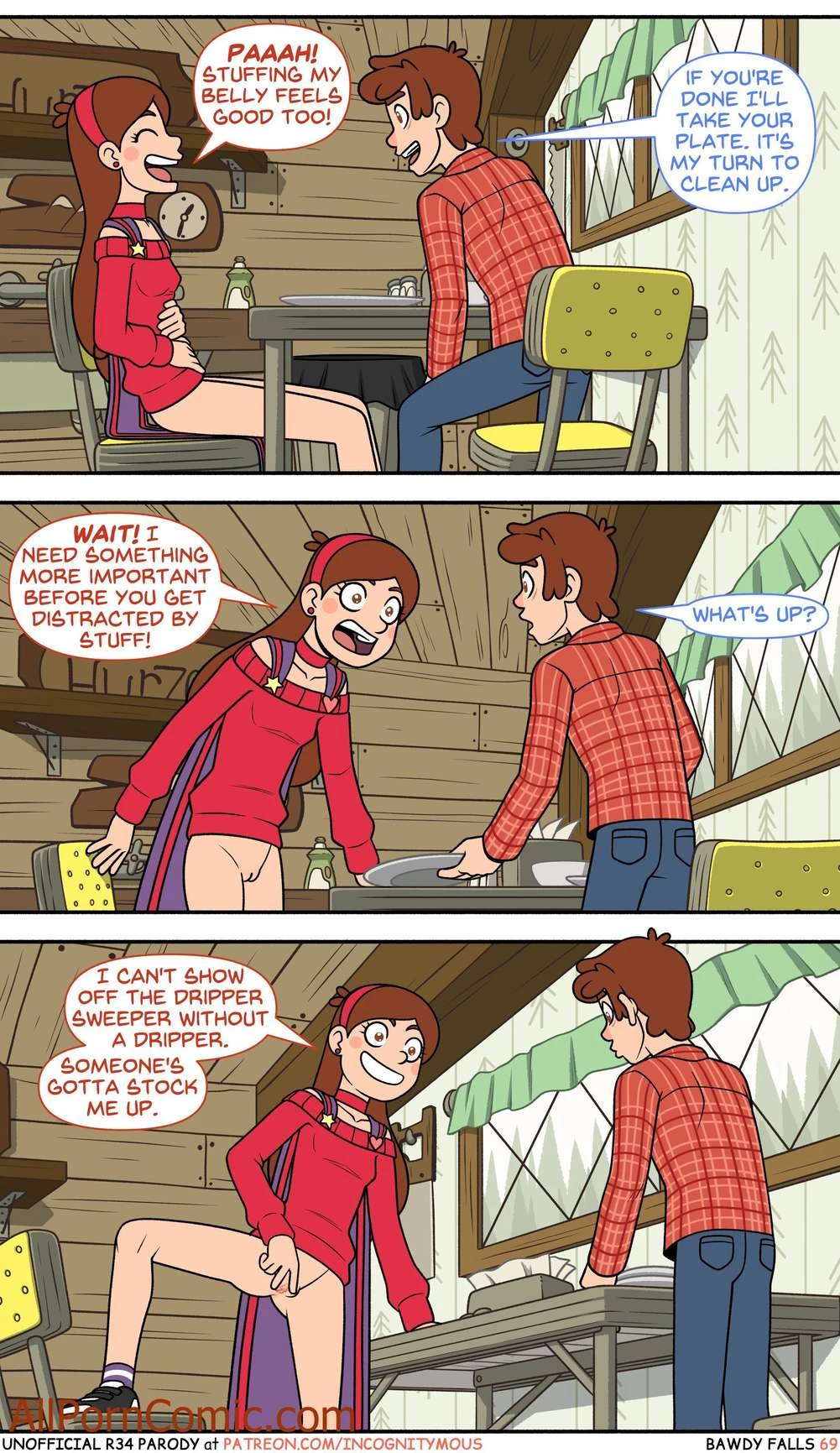 Porn Comic Bawdy Falls Part 2 Gravity Falls - 8#