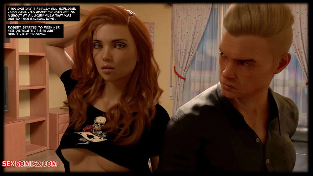 Porn Comic Blackmaled Caras Story Chapter 5 Sexy3DComics - 14#