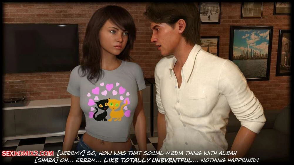 Porn Comic Blackmaled Sharas Story Chapter 2 Sexy3DComics - 4#