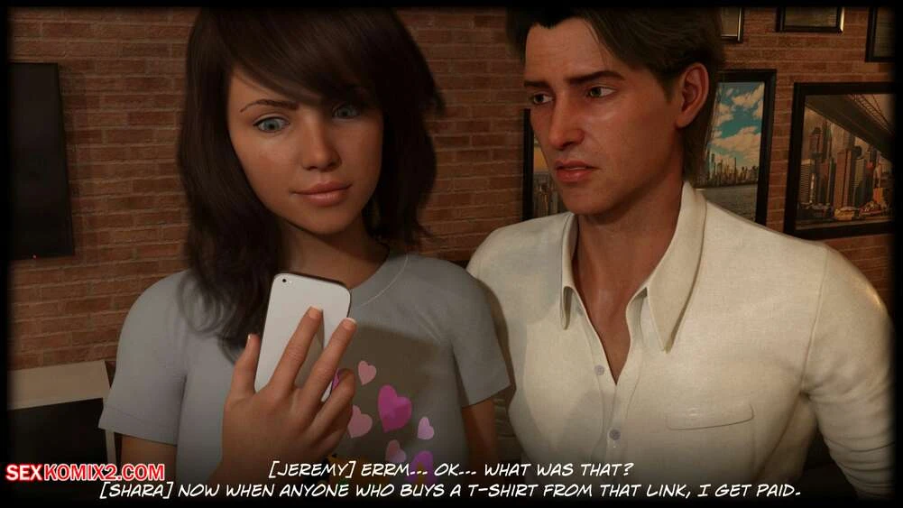Porn Comic Blackmaled Sharas Story Chapter 2 Sexy3DComics - 8#
