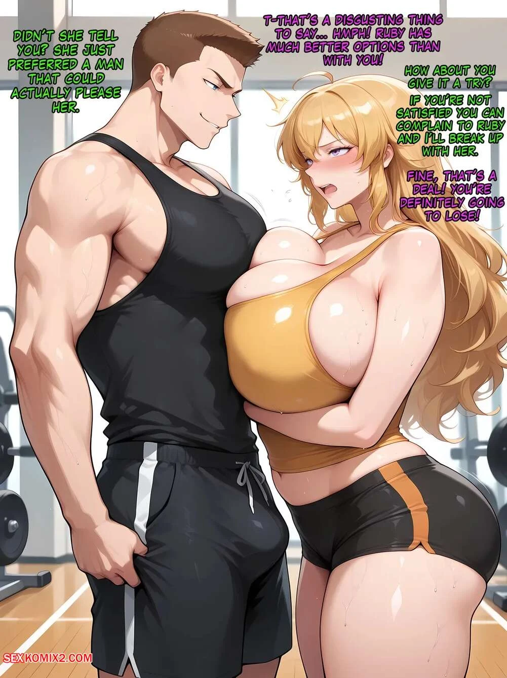 Porn Comic Cardin X Yang Xiao Long RazorThreat - 2#