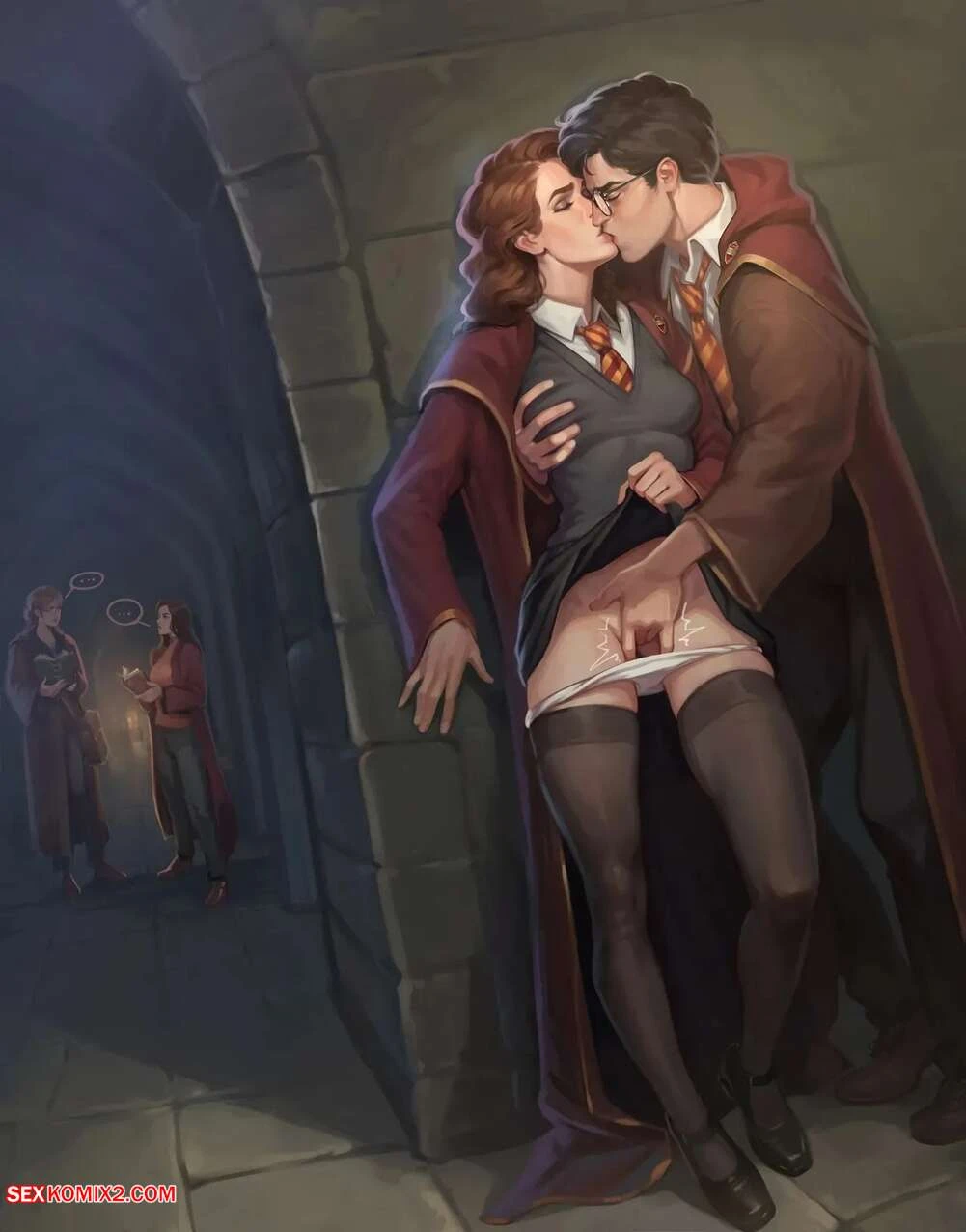 Porn Comic Chronicle Of A Wizarding Couple Executephase - 4#