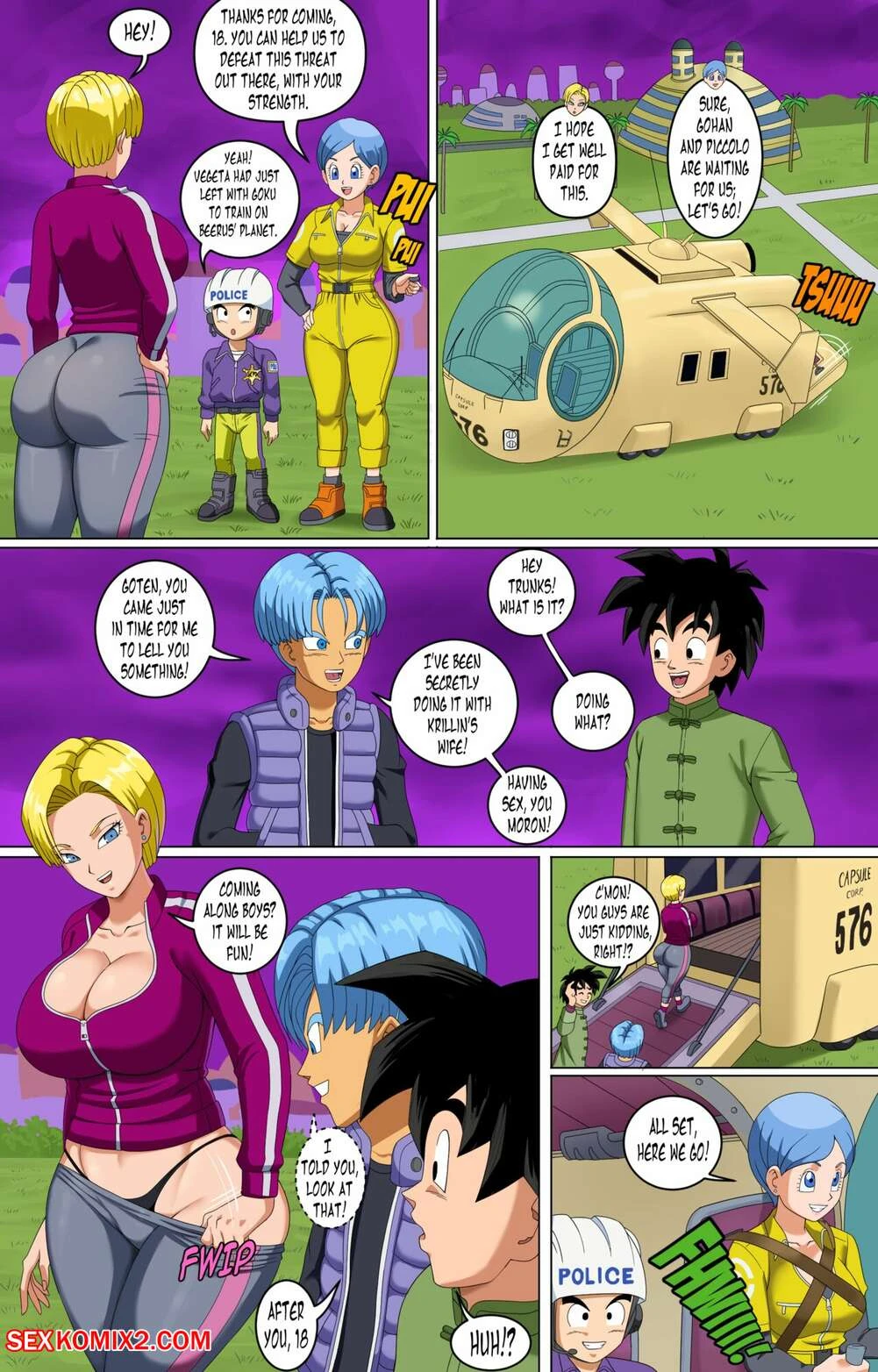 Porn Comic DBSSH Chapter 1 Dragon Ball Super Pink Pawg - 16#