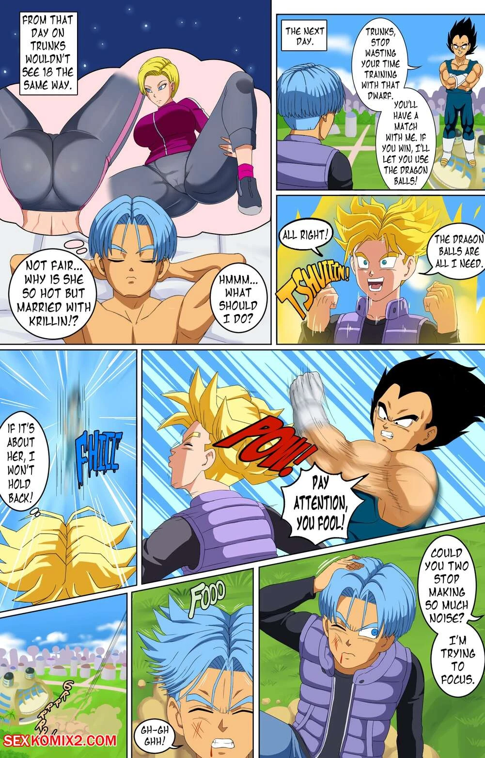 Porn Comic DBSSH Chapter 1 Dragon Ball Super Pink Pawg - 2#