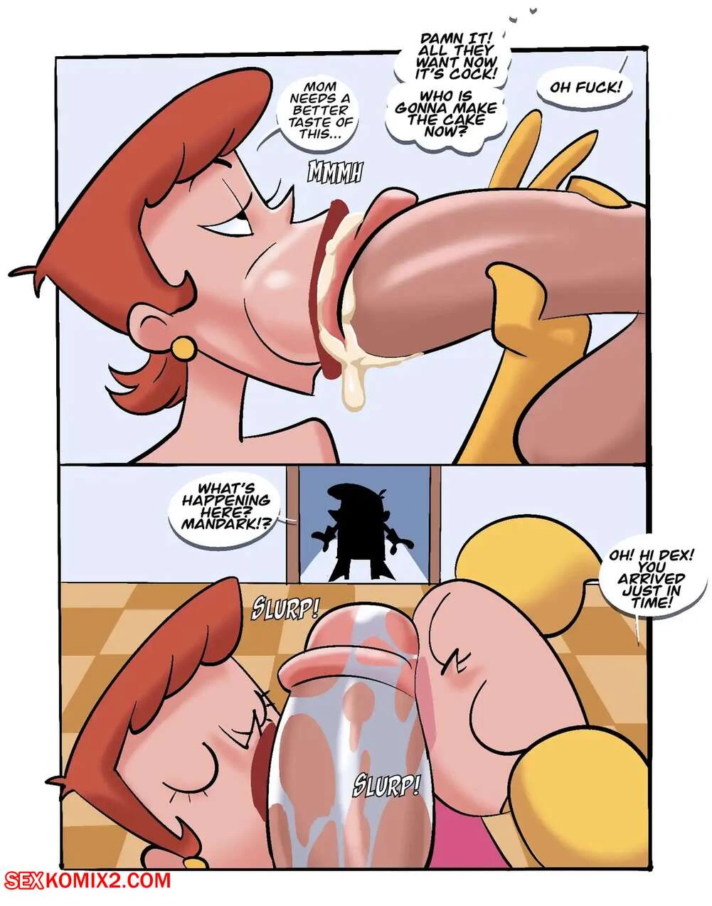 Porn Comic Dexs Mom John Coffe - 4#