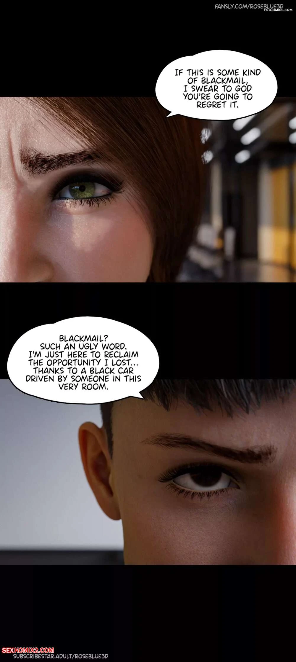 Porn Comic Dismissed Chapter 2 Rose Blue 3D - 11#