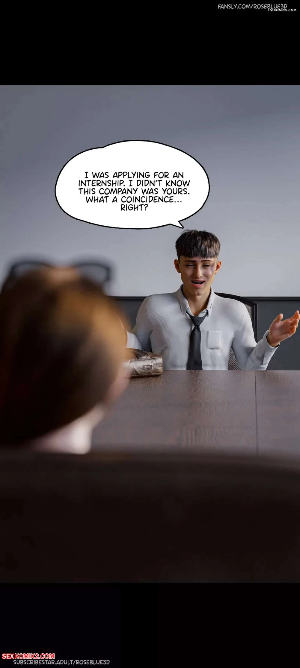 Porn Comic Dismissed Chapter 2 Rose Blue 3D - 9#