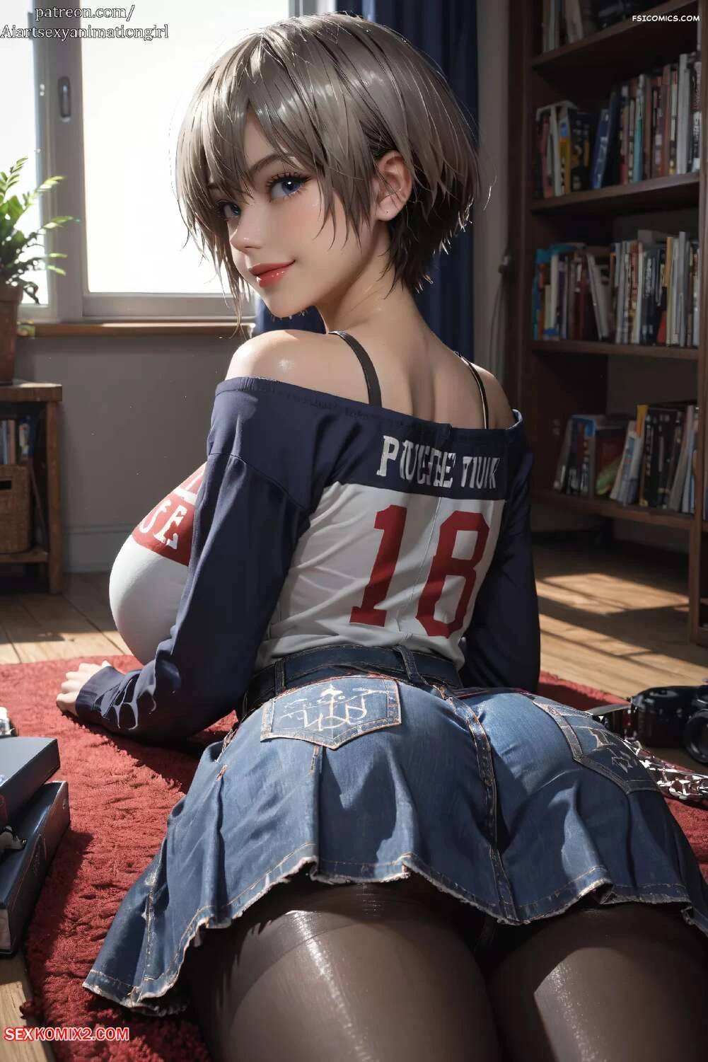 Porn Comic Energetic Girl AiASAG - 2#