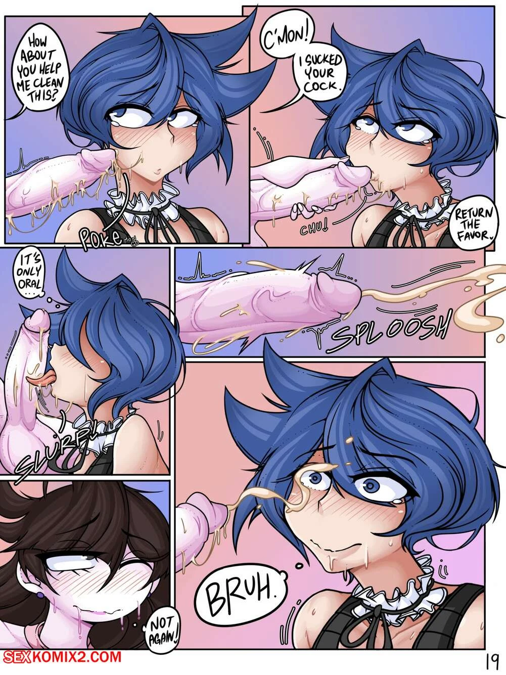 Porn Comic Futanari Mommy Daycare AHOYKOI - 23#
