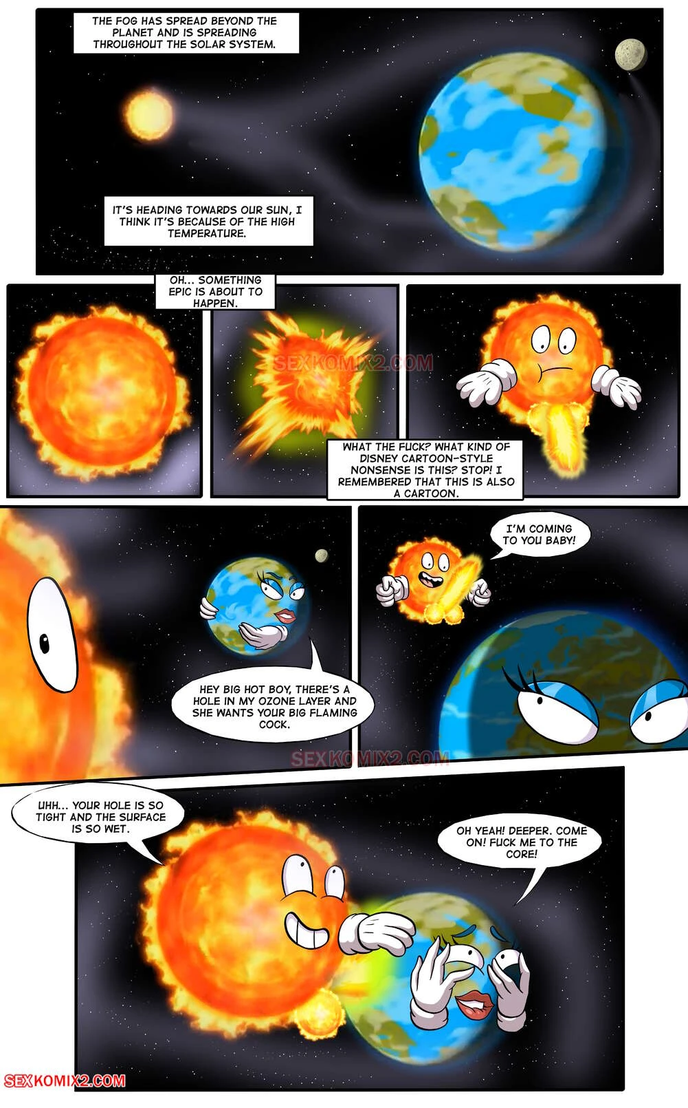 Porn Comic Futurama Good Old New Year  - 16#