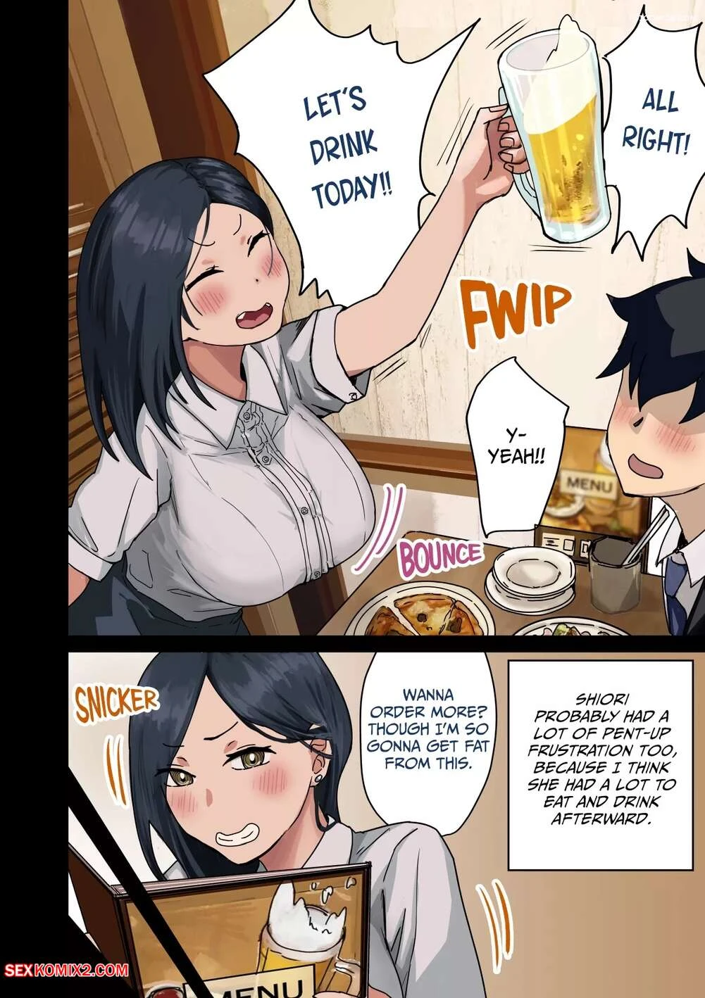 Porn Comic How I Got Lucky And Banged The Companys Madonna Chapter 1 Amatani Haruka - 13#