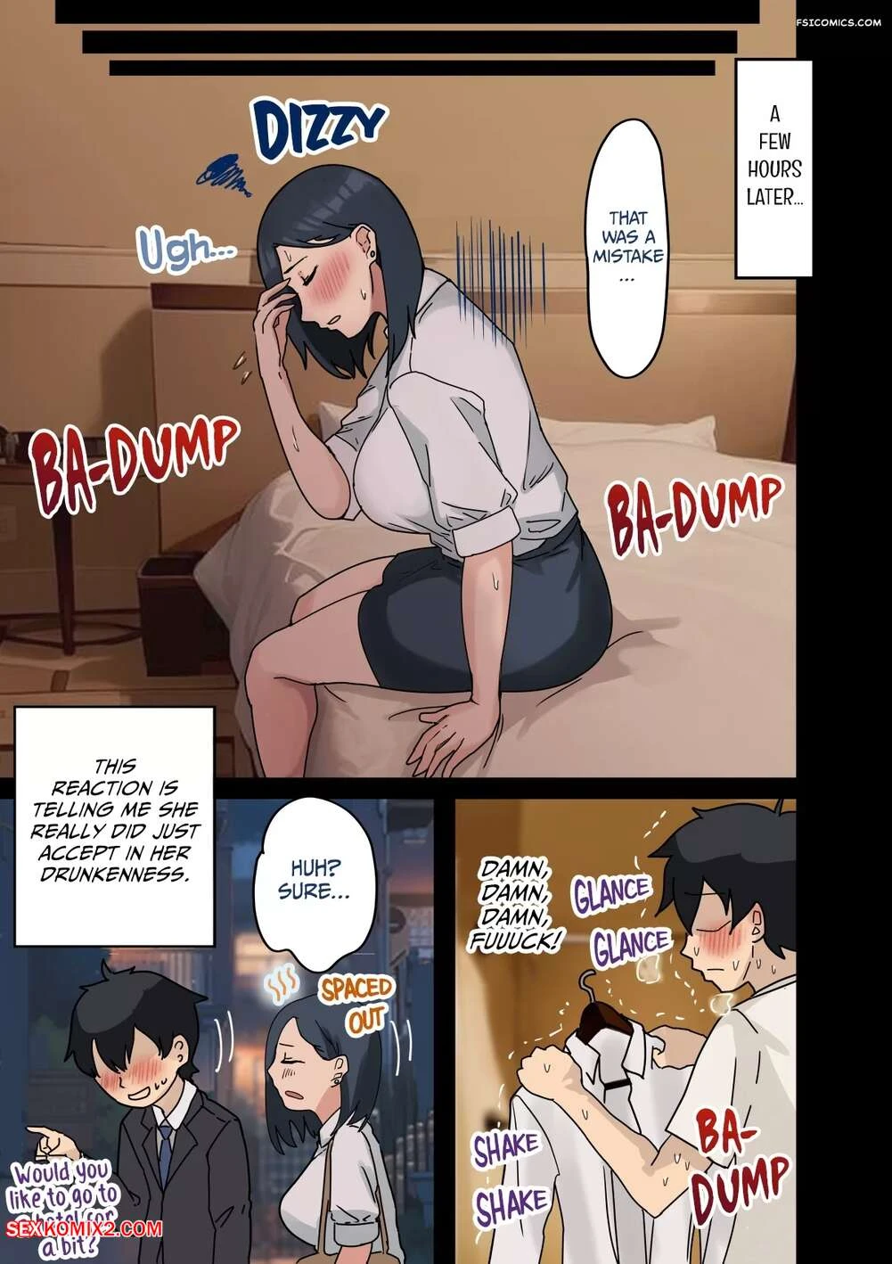 Porn Comic How I Got Lucky And Banged The Companys Madonna Chapter 1 Amatani Haruka - 14#