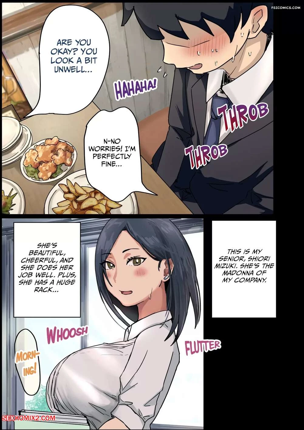 Porn Comic How I Got Lucky And Banged The Companys Madonna Chapter 1 Amatani Haruka - 6#