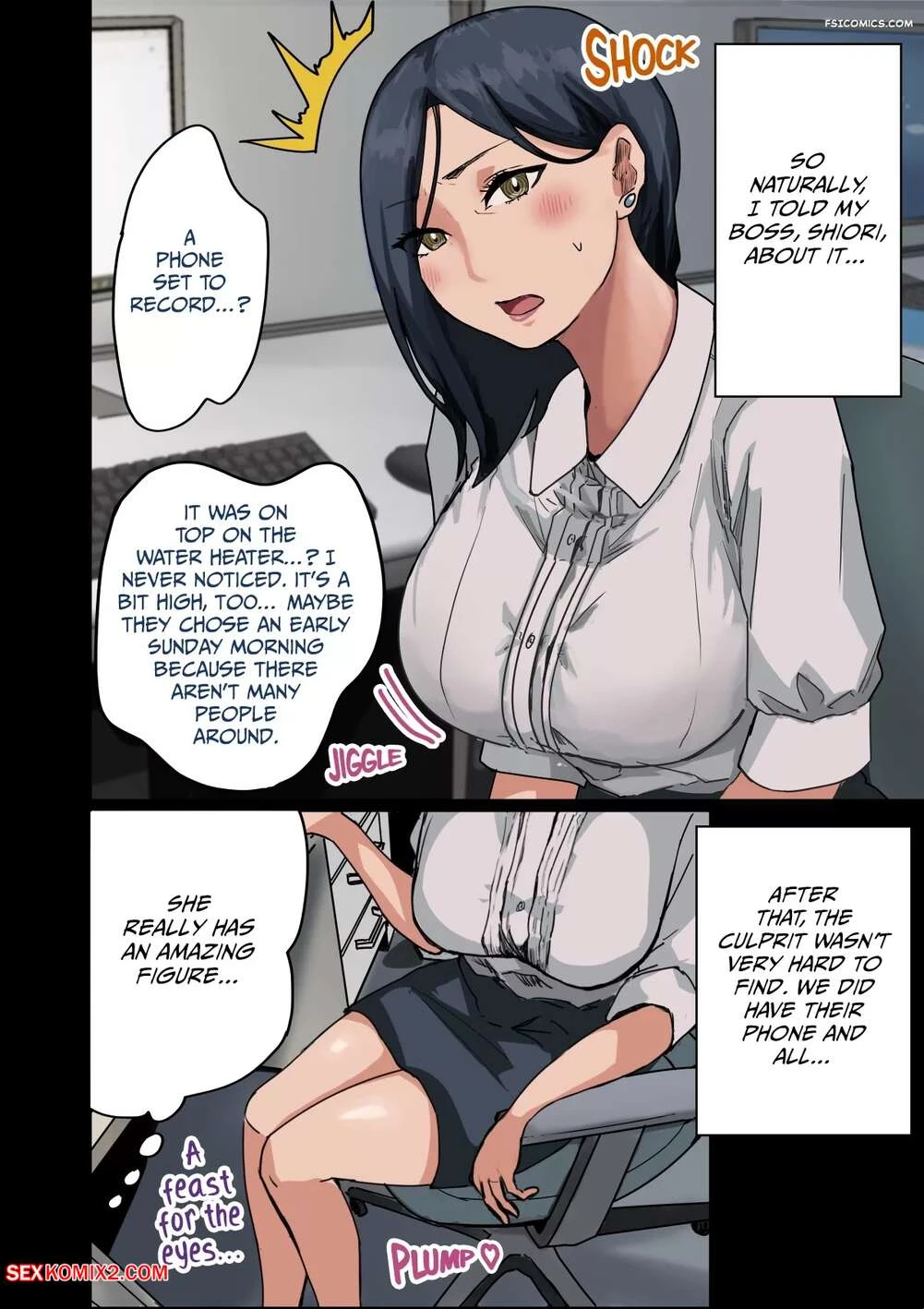 Porn Comic How I Got Lucky And Banged The Companys Madonna Chapter 1 Amatani Haruka - 9#