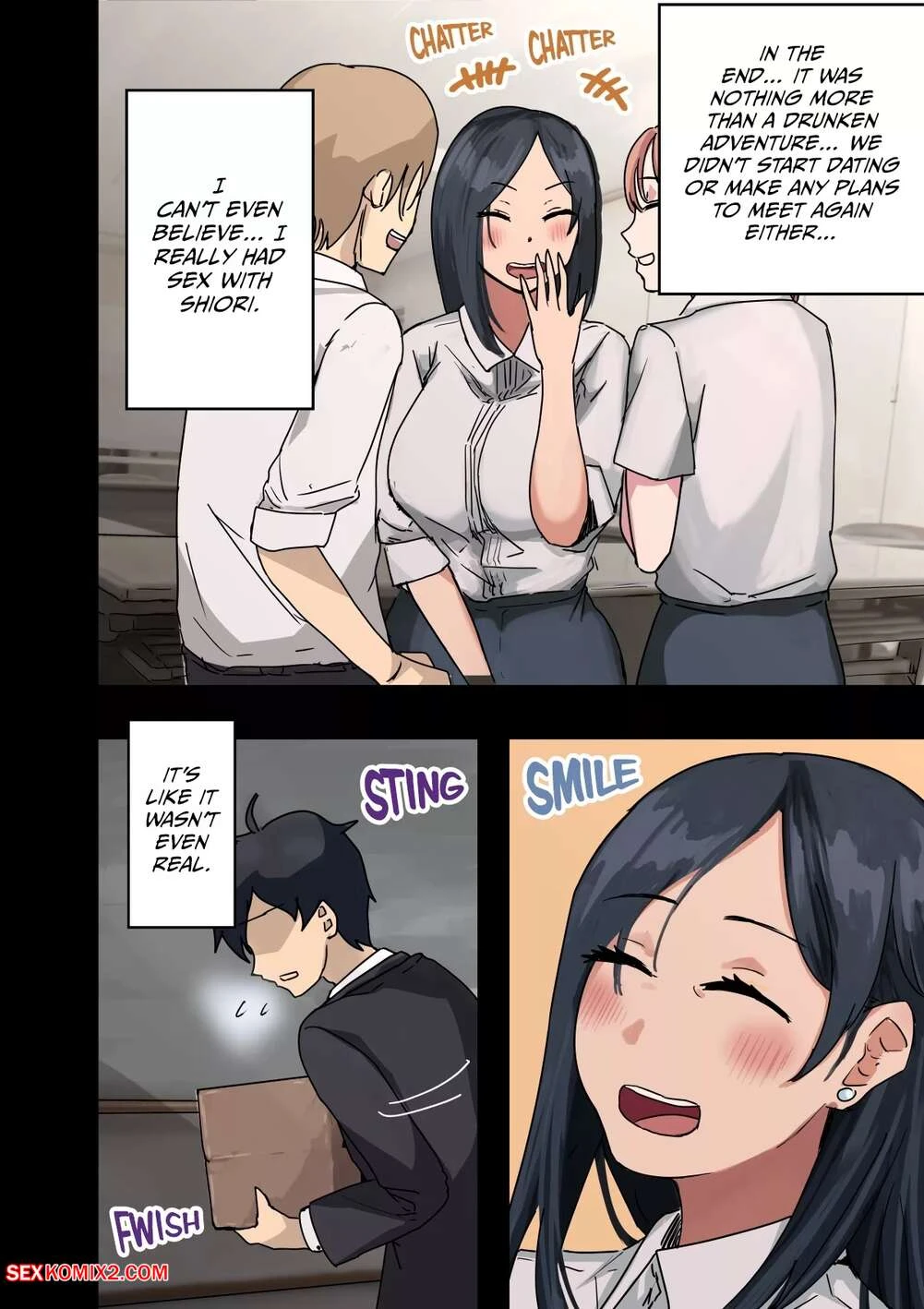 Porn Comic How I Got Lucky And Banged The Companys Madonna Chapter 1 Amatani Haruka - 91#