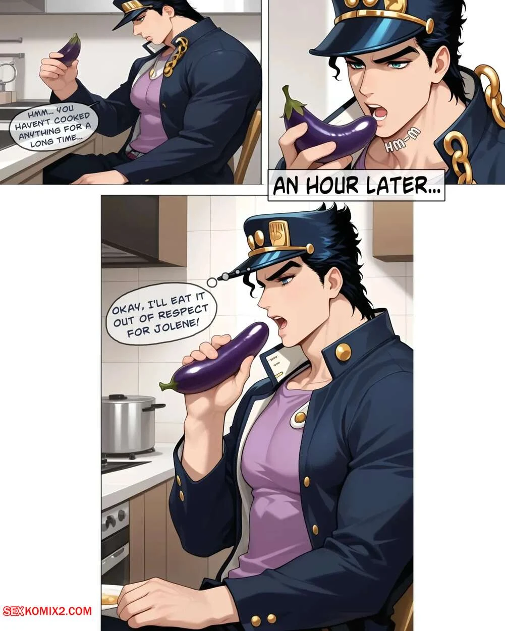 Porn Comic JoJos Bizarre Perversions Artificalart - 4#