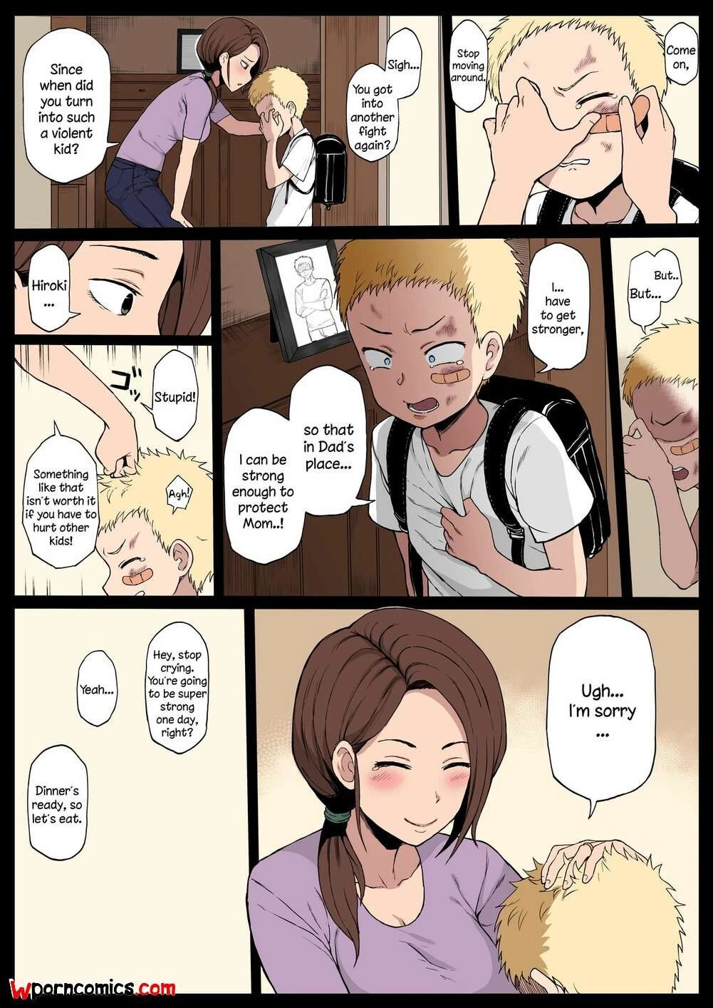 Porn Comic Kokujin No Tenkousei NTR Terasu MC - 10#