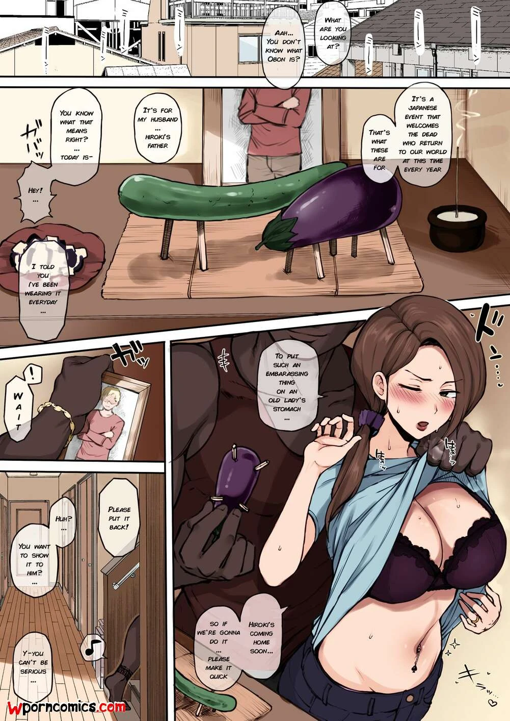 Porn Comic Kokujin No Tenkousei NTR Terasu MC - 18#