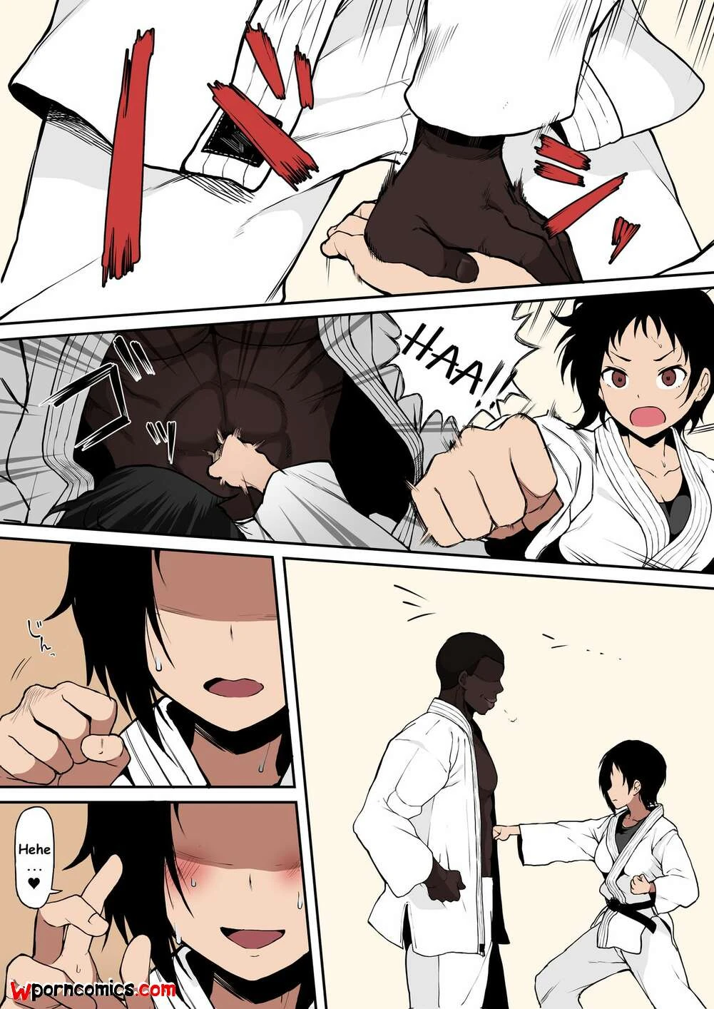 Porn Comic Kokujin No Tenkousei NTR Terasu MC - 43#