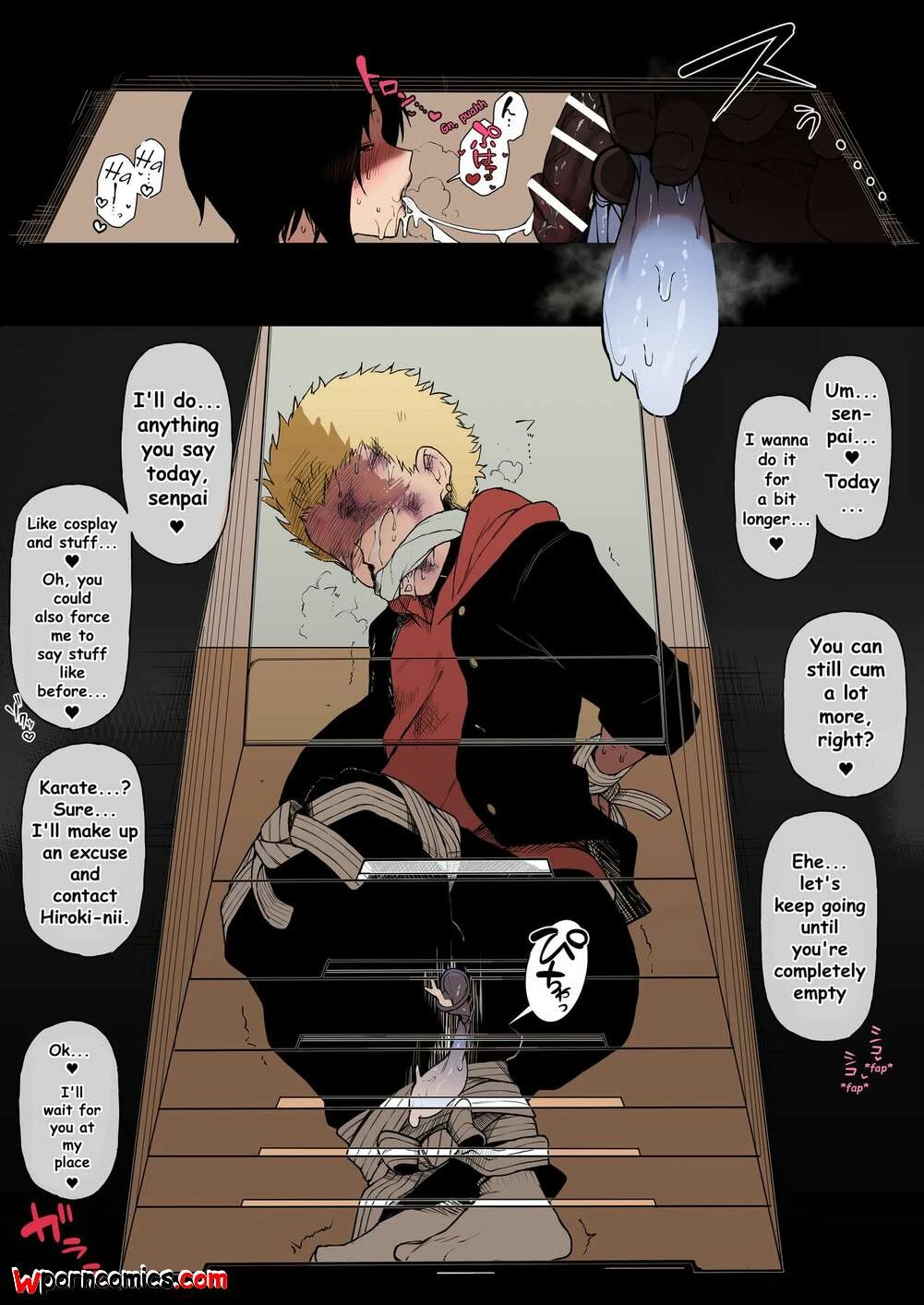 Porn Comic Kokujin No Tenkousei NTR Terasu MC - 52#