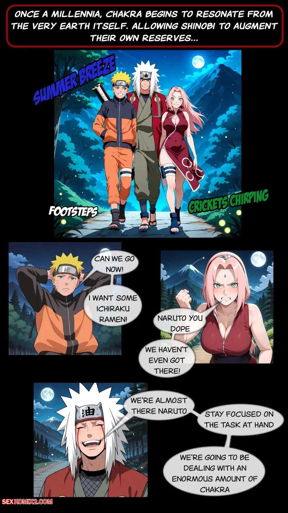 Porn Comic Kunoichi Chakra Drainage HQAnimeART - 2#