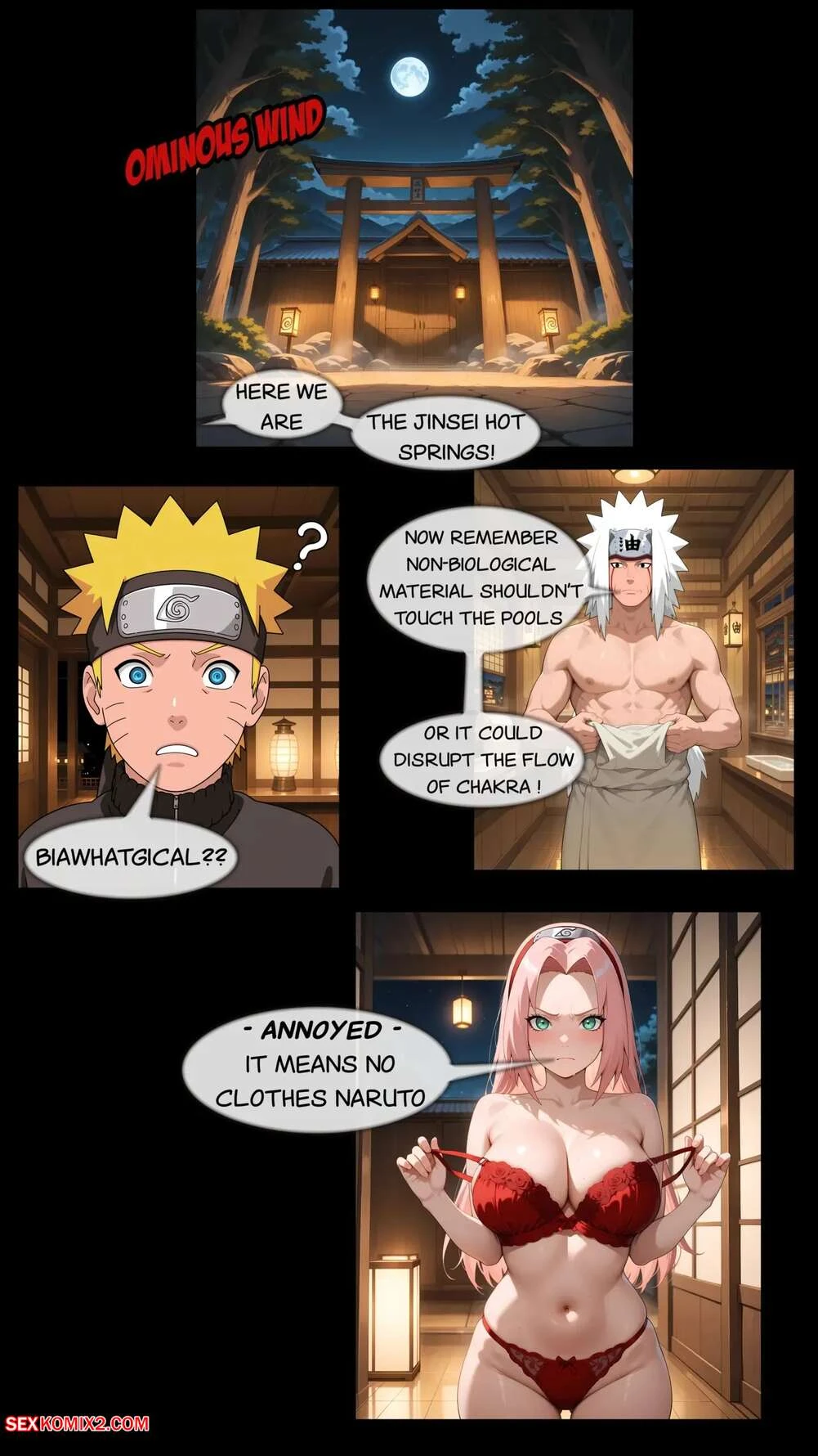 Porn Comic Kunoichi Chakra Drainage HQAnimeART - 3#