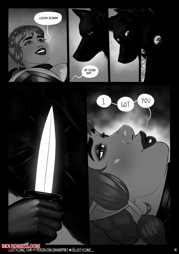 Porn Comic Lusty And The Big Bad Werewolf Dan Mapplethorpe - 11#