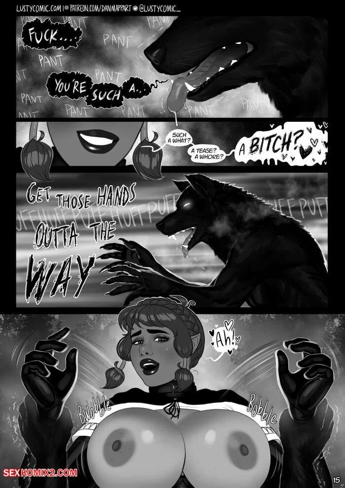 Porn Comic Lusty And The Big Bad Werewolf Dan Mapplethorpe - 15#