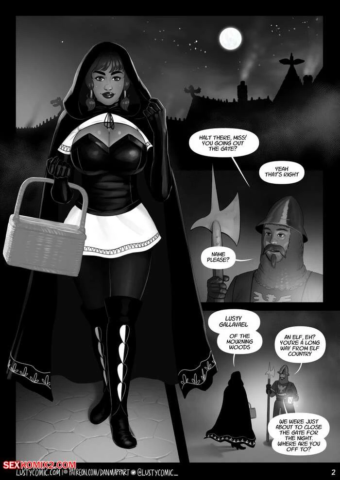 Porn Comic Lusty And The Big Bad Werewolf Dan Mapplethorpe - 2#