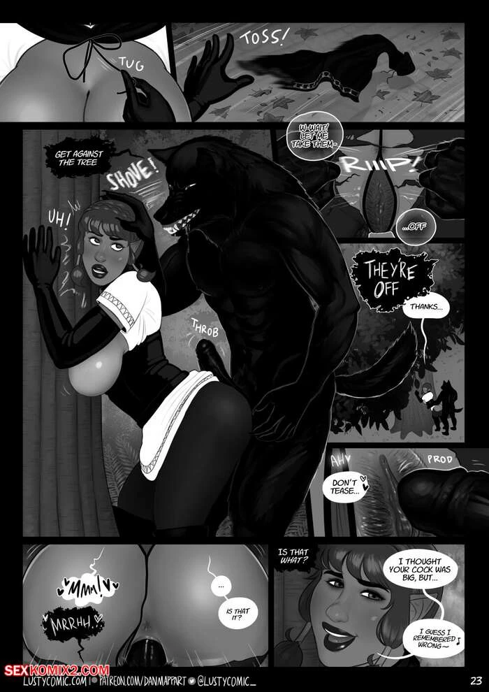 Porn Comic Lusty And The Big Bad Werewolf Dan Mapplethorpe - 23#