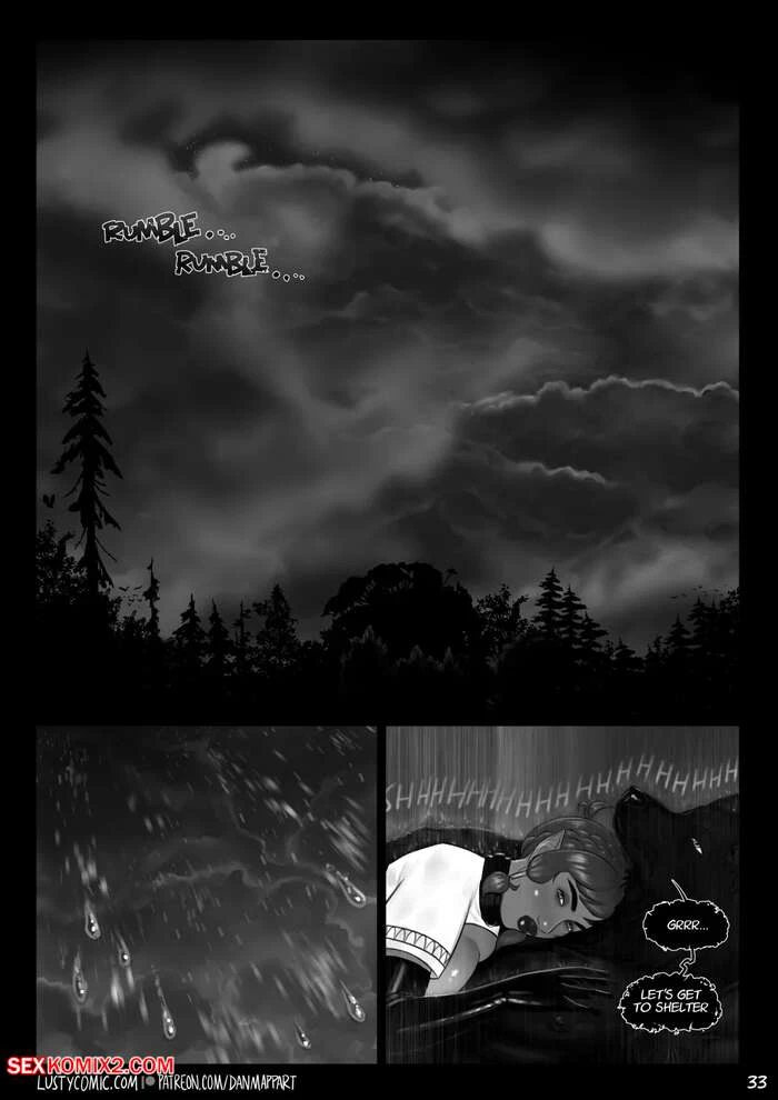 Porn Comic Lusty And The Big Bad Werewolf Dan Mapplethorpe - 33#
