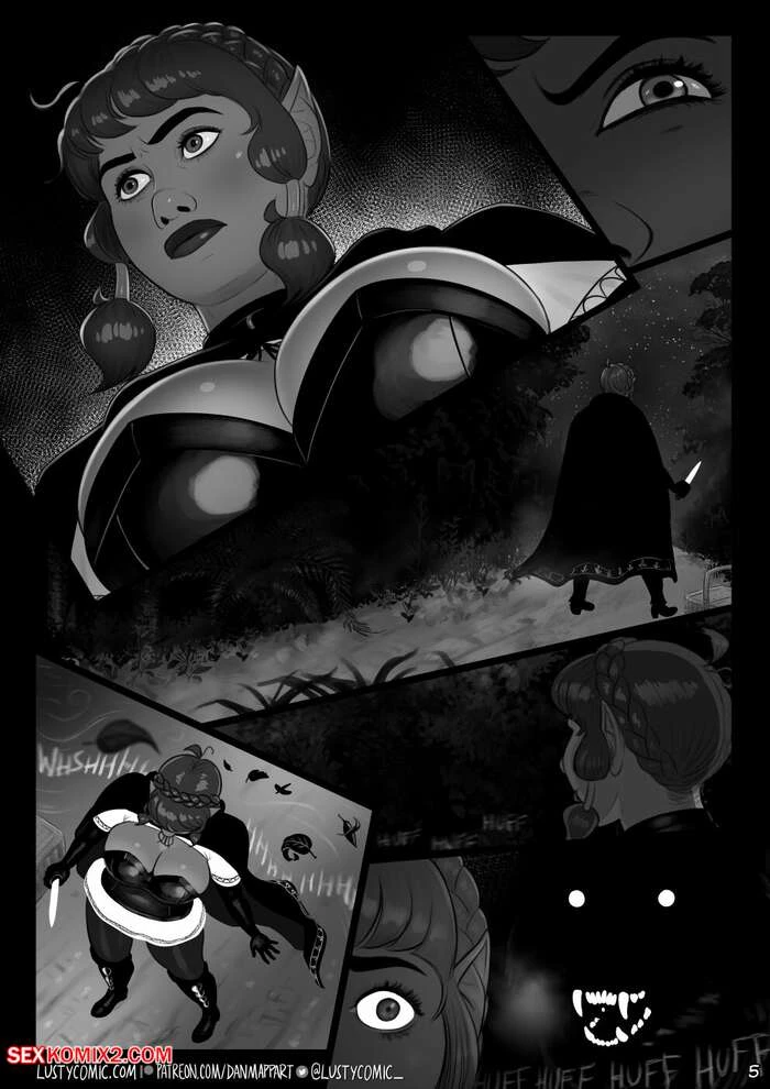 Porn Comic Lusty And The Big Bad Werewolf Dan Mapplethorpe - 5#