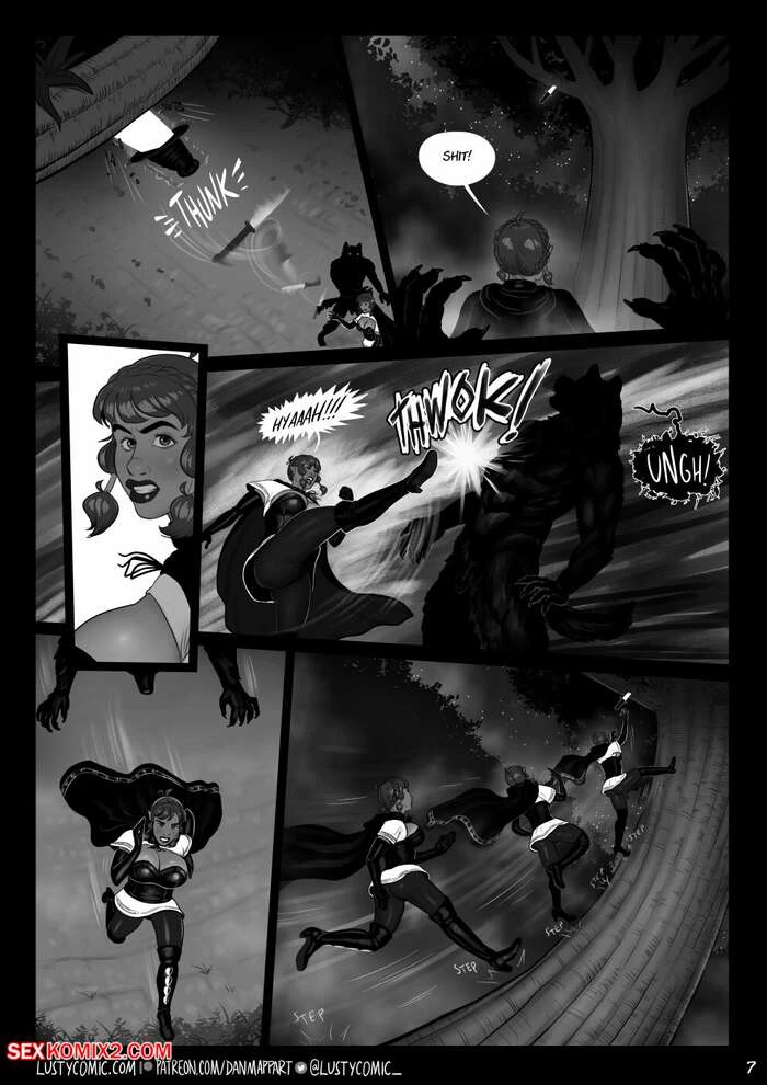 Porn Comic Lusty And The Big Bad Werewolf Dan Mapplethorpe - 7#