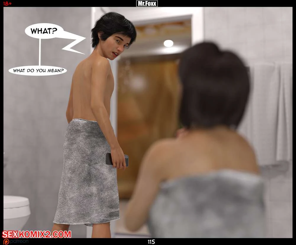 Porn Comic Moms Affair Chapter 3 MrFoxx - 113#