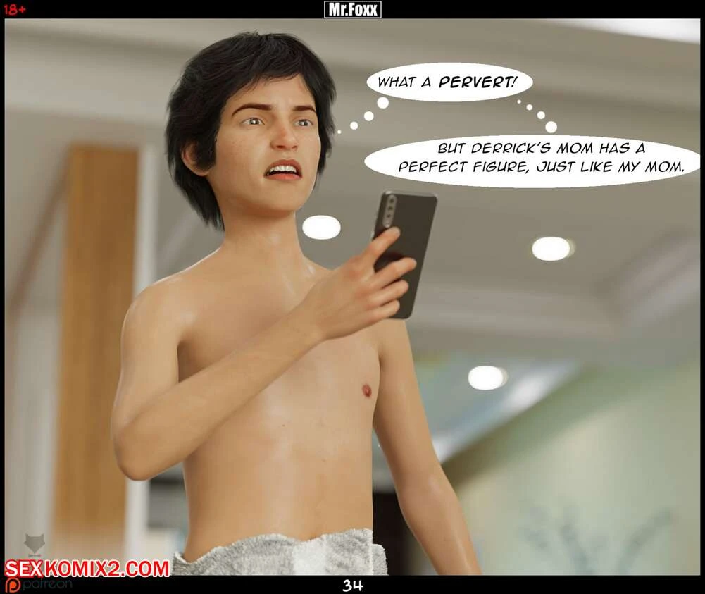 Porn Comic Moms Affair Chapter 3 MrFoxx - 32#