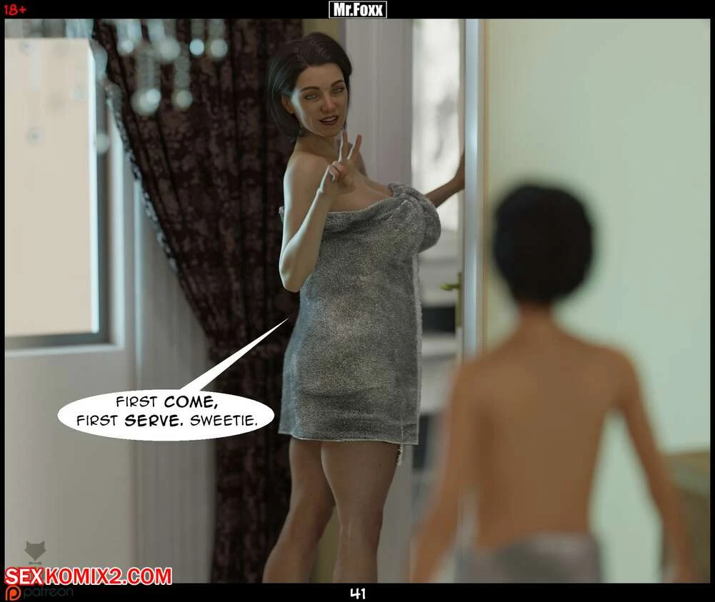 Porn Comic Moms Affair Chapter 3 MrFoxx - 39#