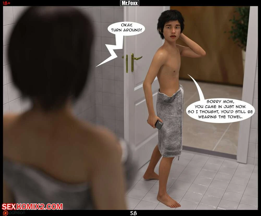 Porn Comic Moms Affair Chapter 3 MrFoxx - 56#