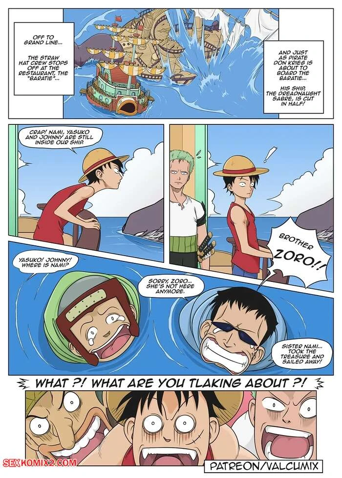 Porn Comic One Piece Of Ass Valcomix - 2#